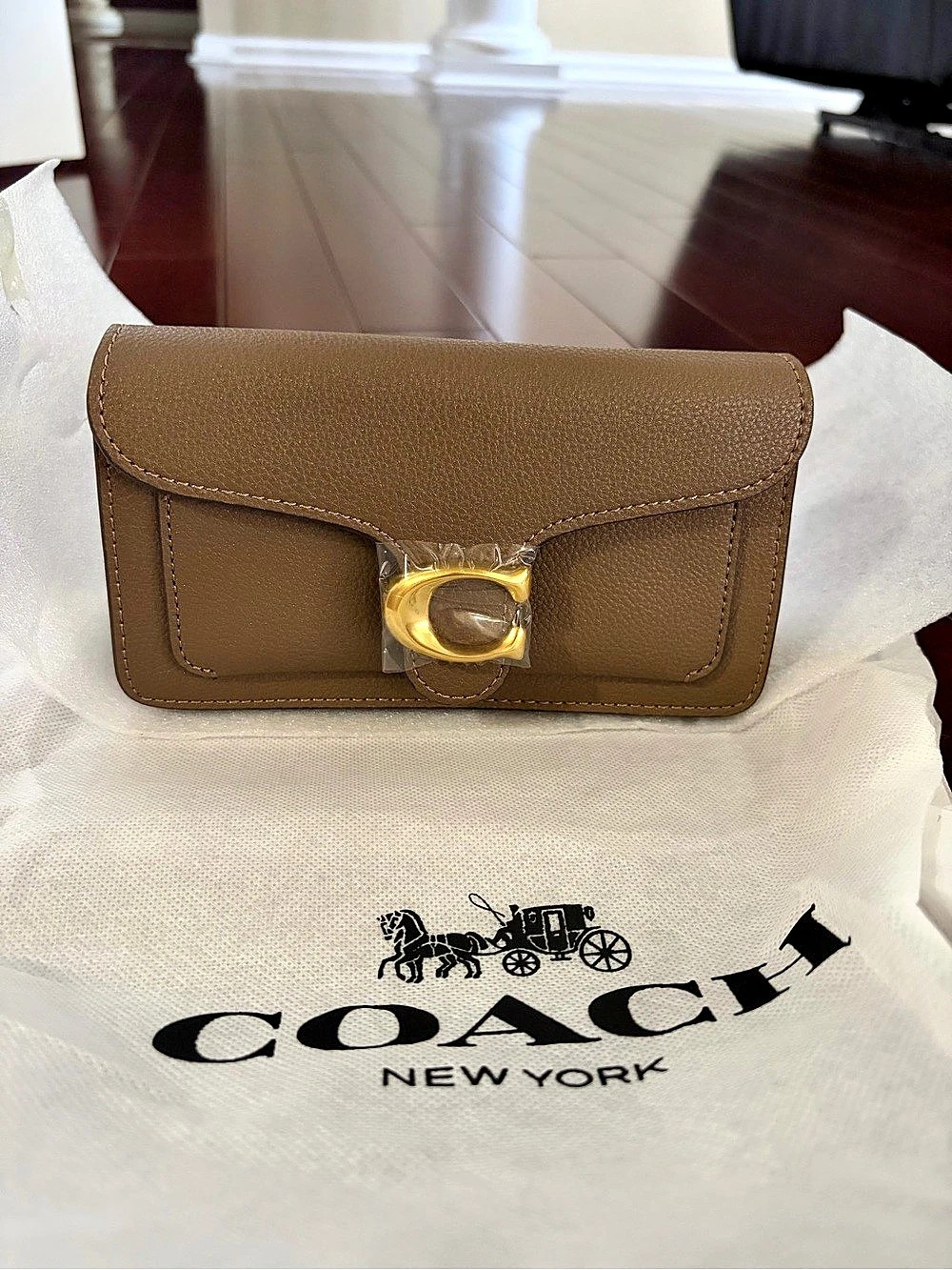 Coach Tabby Brown Crossbody Bag NWT